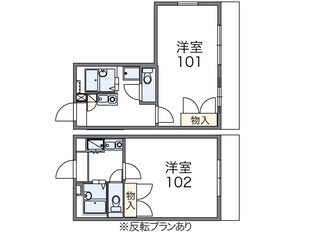 レオパレス欅の物件間取画像